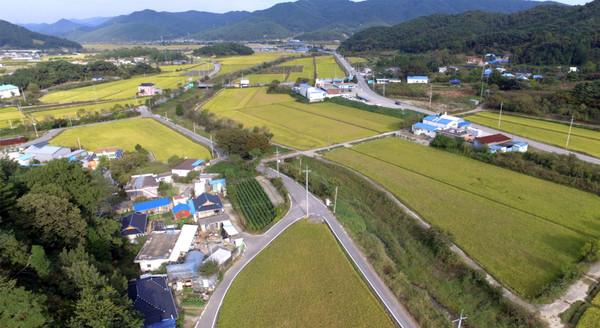 동화면 구룡리 마을 전경. (자료 사진)